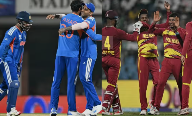 India National Cricket Team Vs West Indies Cricket Team Players