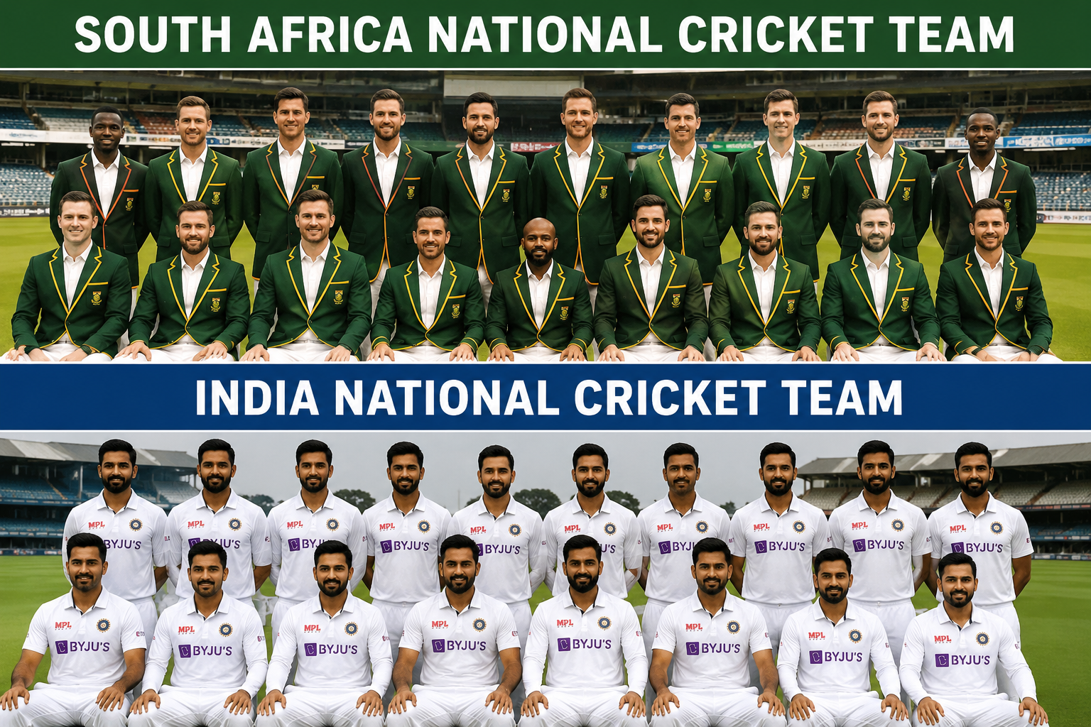 South Africa National Cricket Team Vs India National Cricket Team Match Scorecard 1st Test