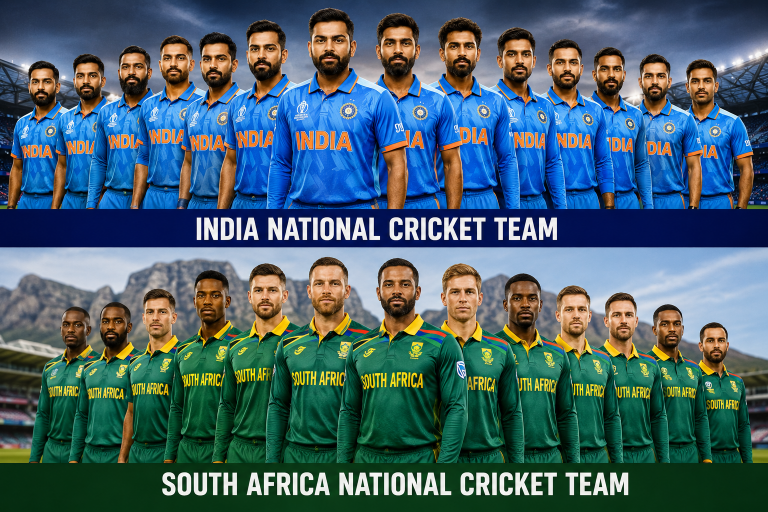 India National Cricket Team Vs South Africa National Cricket Team Match Scorecard