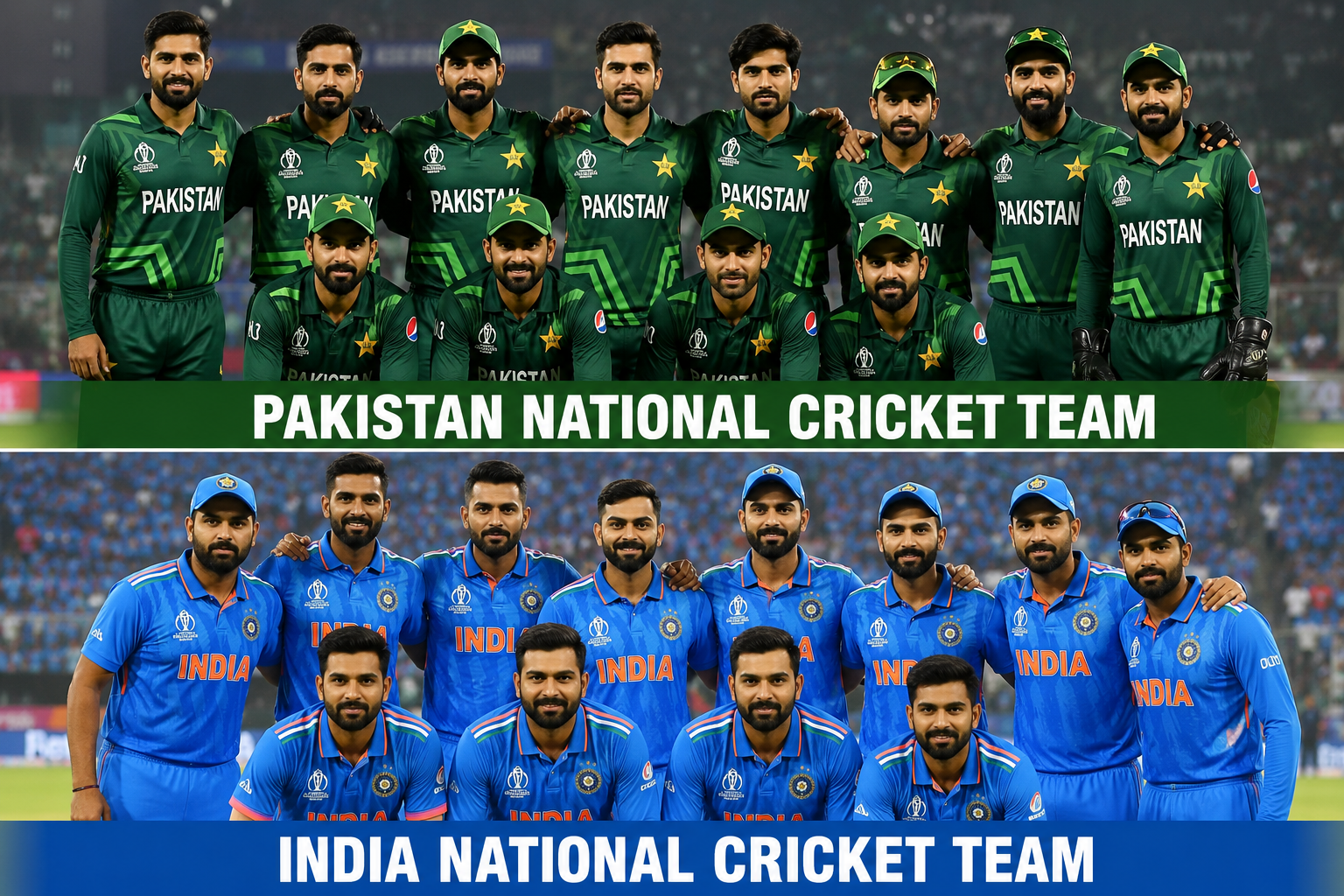 Pakistan National Cricket Team Vs India National Cricket Team Match Scorecard