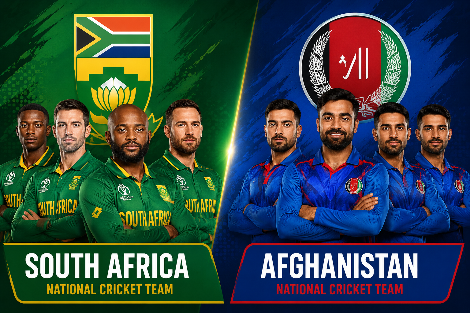 South Africa National Cricket Team vs Afghanistan National Cricket Team Timeline