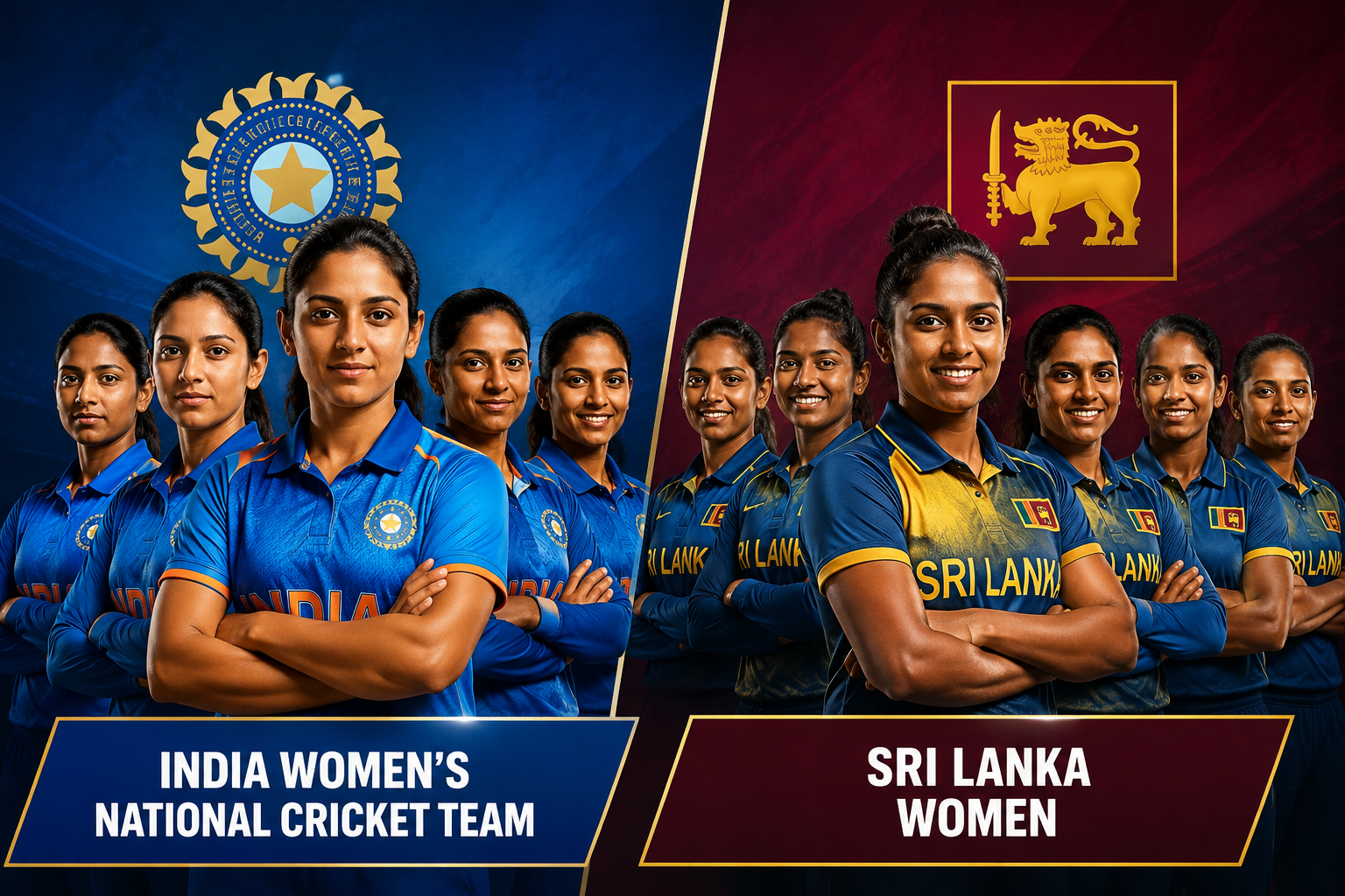 India Women's National Cricket Team vs Sri Lanka Women Stats