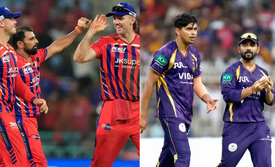 Kolkata Knight Riders Vs Lucknow Super Giants Timeline