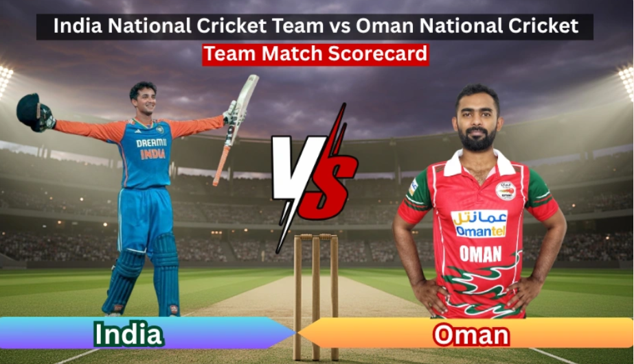 India National Cricket Team Vs Oman National Cricket Team Match Scorecard