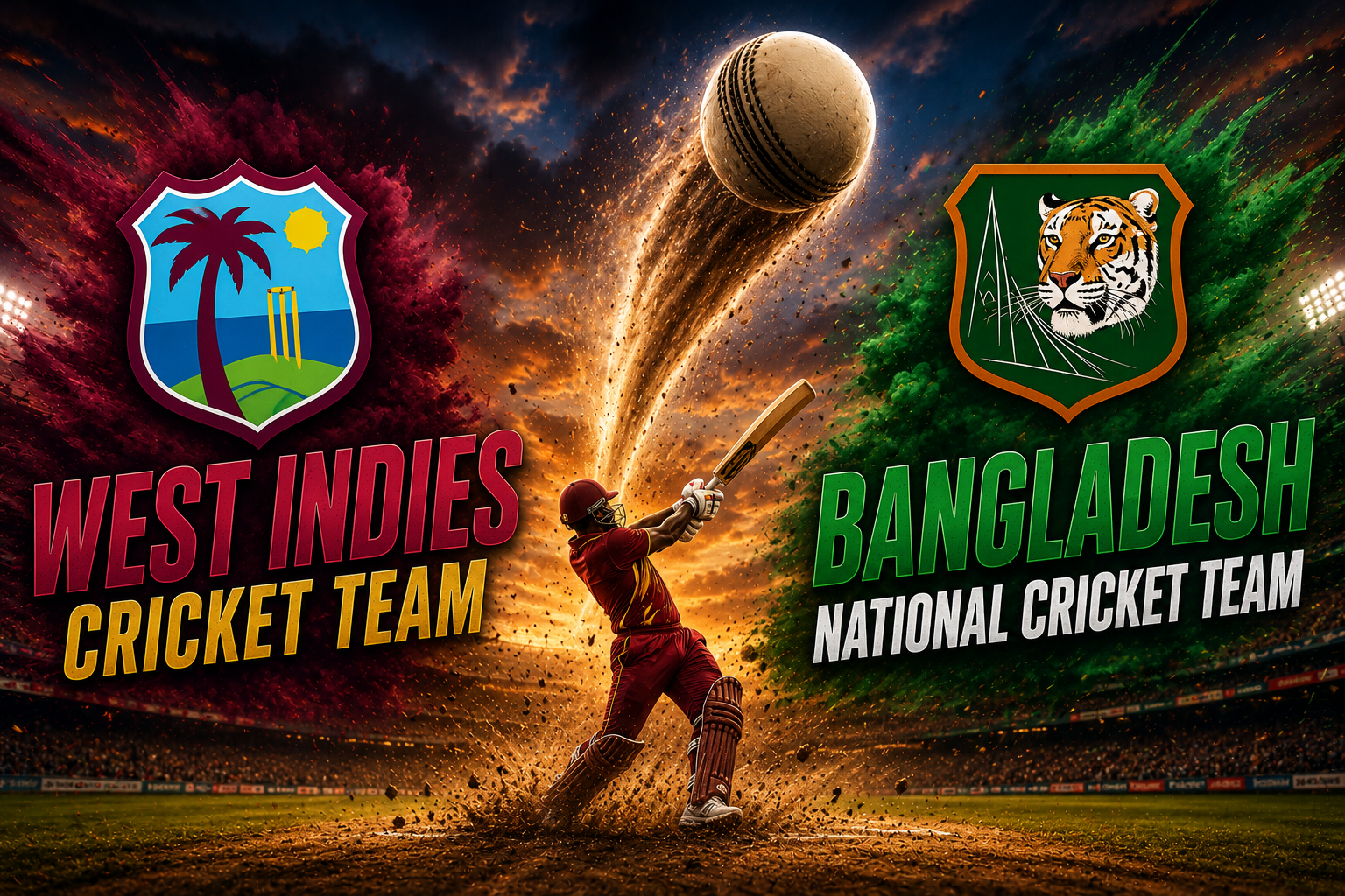 West Indies Cricket Team vs Bangladesh National Cricket Team Timeline