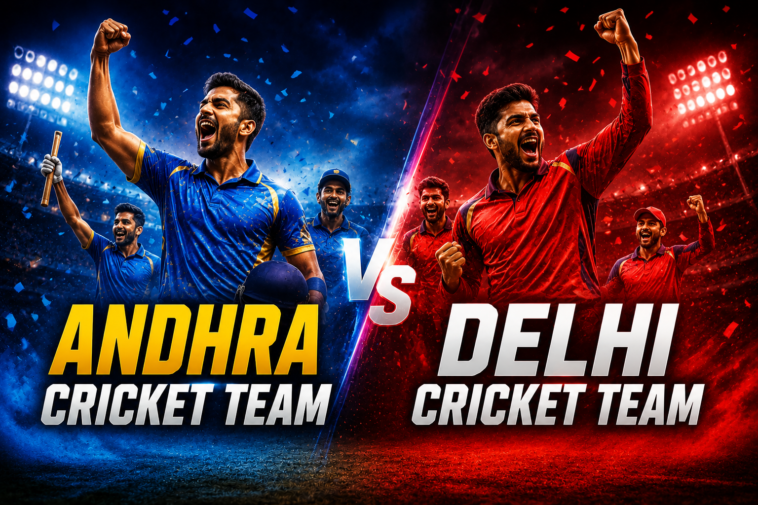Andhra Cricket Team Vs Delhi Cricket Team Stats