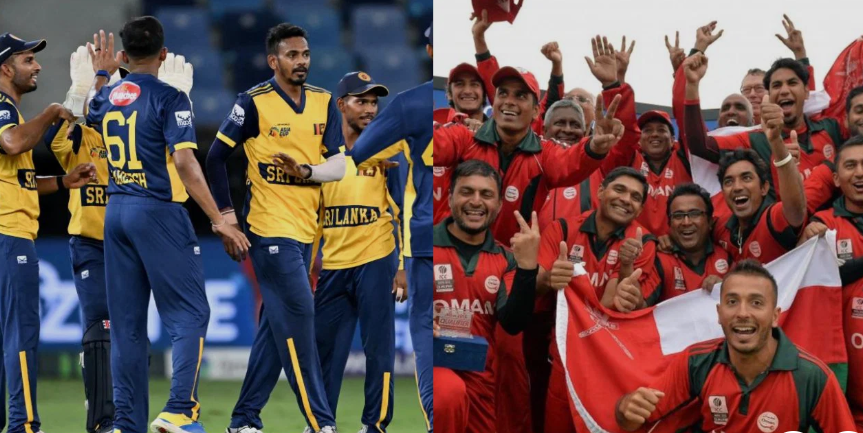 Sri Lanka National Cricket Team vs Oman National Cricket Team Timeline