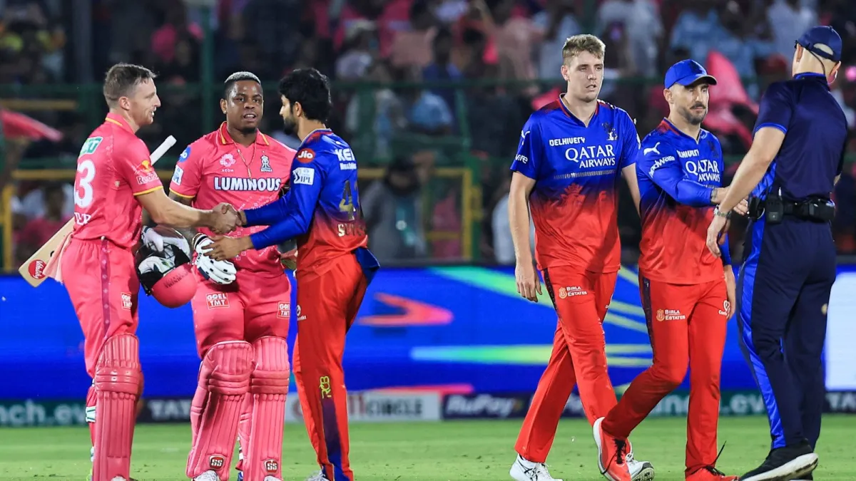 Rajasthan Royals Vs Royal Challengers Bengaluru Match Scorecard